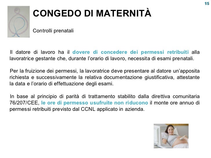 permessi non retribuiti maternità permessi non retribuiti maternità